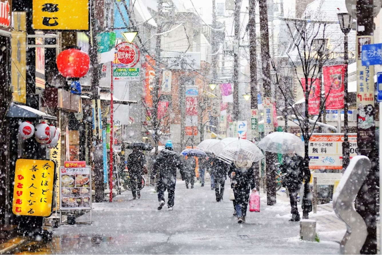 Tokyo mùa đông